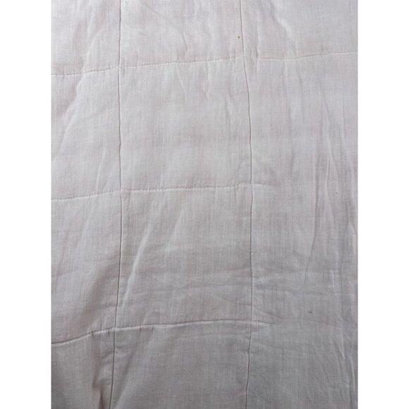 Vintage Baby Crib Toddler Bed Quilt Easter Bunny Red White Gingham 53”x39” - Picture 10 of 13